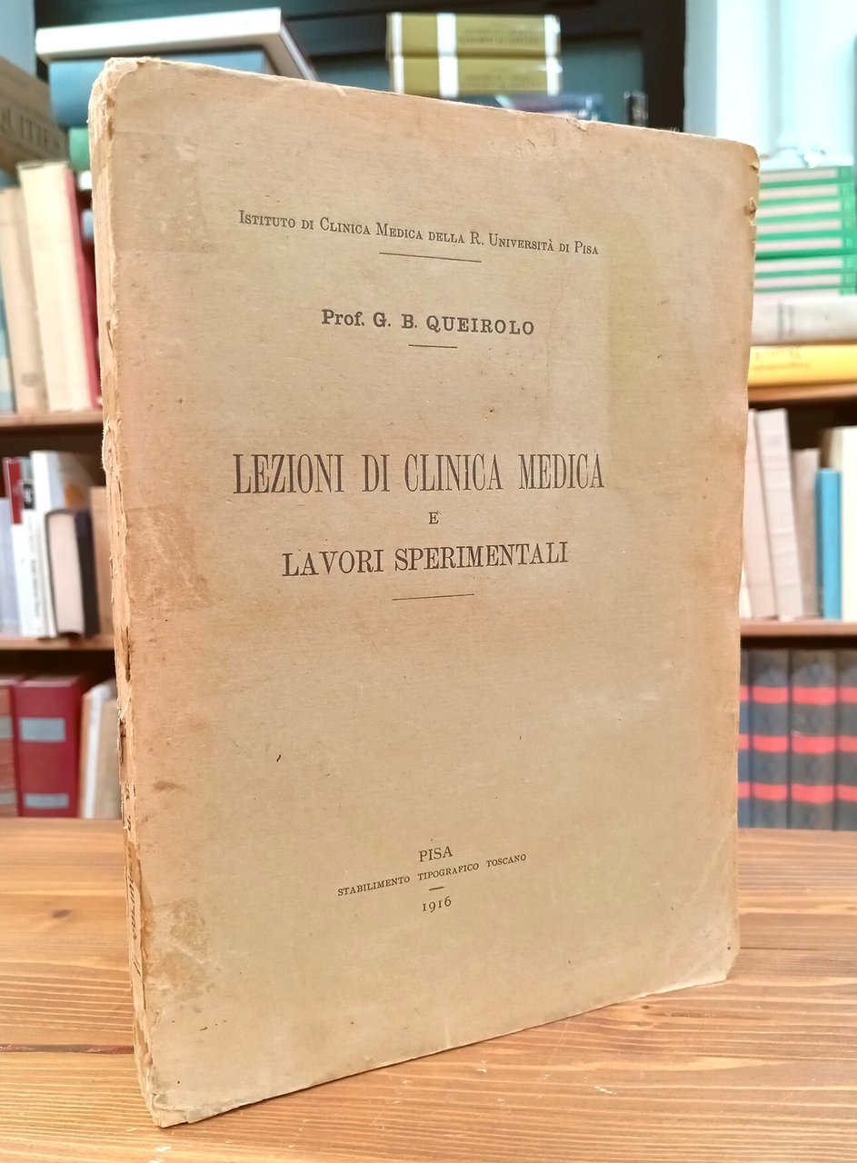 Lezioni di Clinica medica e lavori sperimentali | Immagine principale