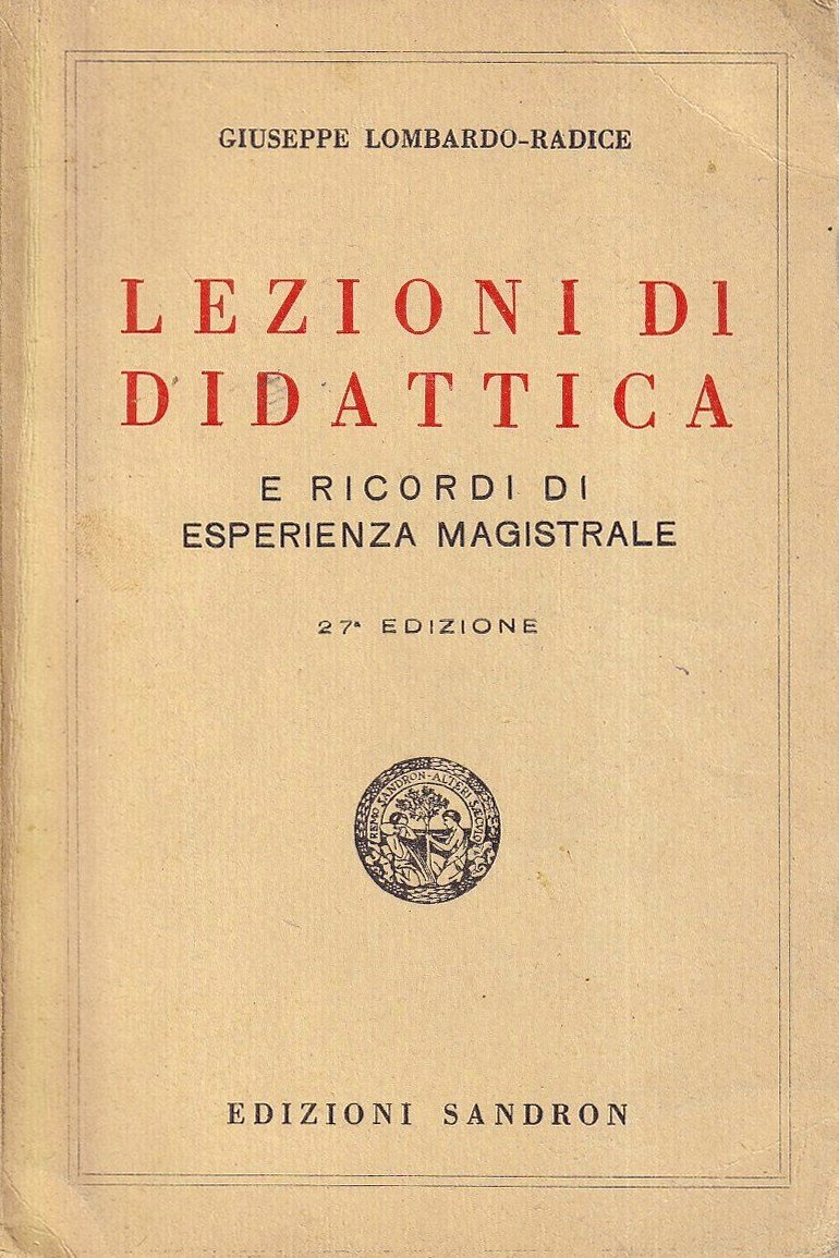 Lezioni di didattica e ricordi di esperienza magistrale | Immagine principale