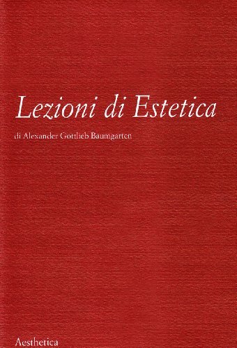 Lezioni di estetica | Immagine principale