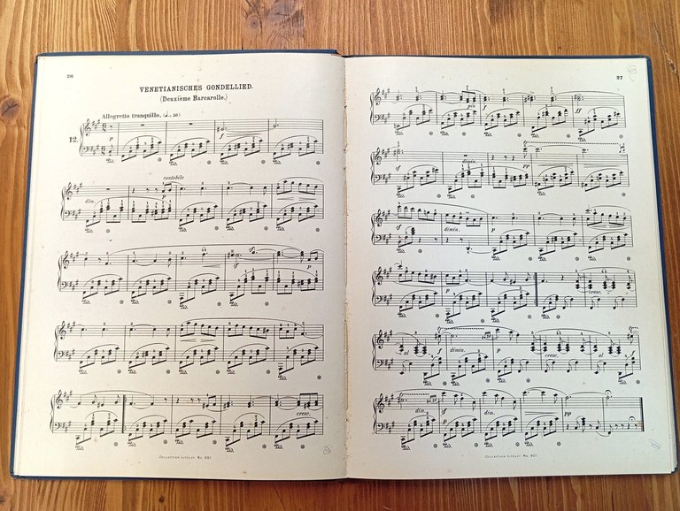 Lieder ohne Worte fur das Pianoforte von Felix Mendelssohn [Mendelssohn: … | Immagine Gallery 4