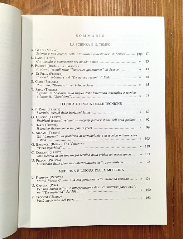 Lingue tecniche del greco e del latino. Atti del I^ … | Immagine Gallery 2