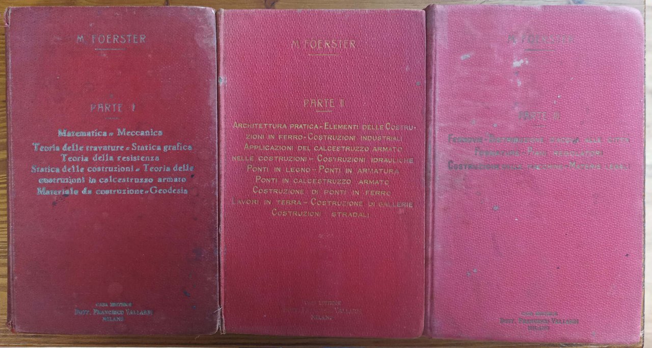Manuale del costruttore 3 volumi