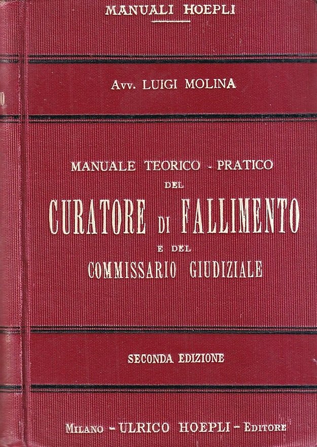 Manuale teorico-pratico del curatore di fallimento e del commissario giudiziale … | Immagine principale