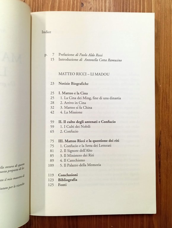 Matteo Ricci - Li Madou. Un gesuita nella Cina del … | Immagine Gallery 2