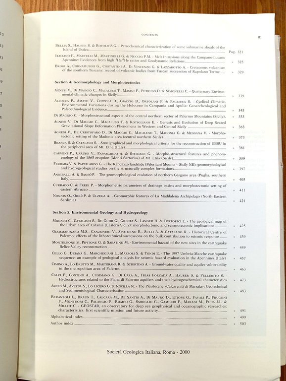 Memorie della Società Geologica Italiana. Volume LV [55] (2000)