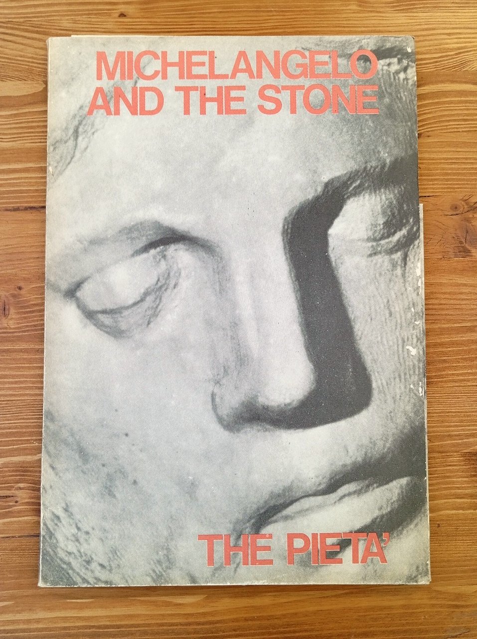 Michelangelo and the Stone. The Pietà