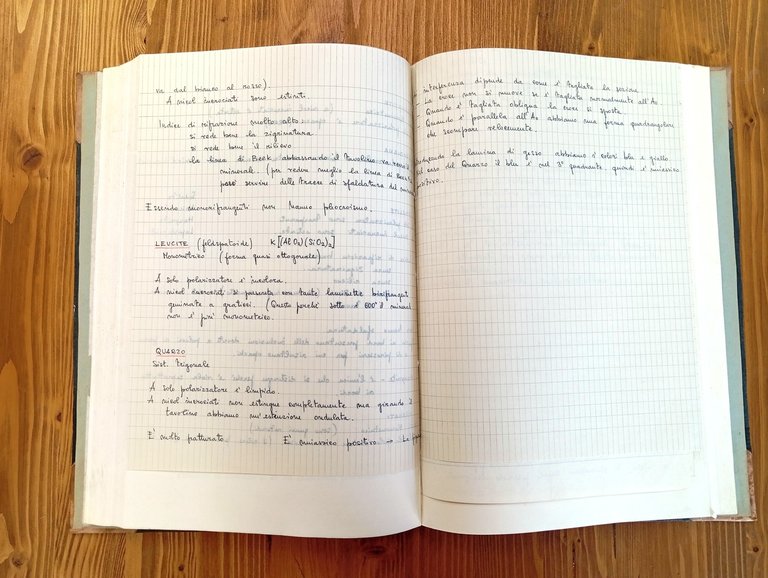 Mineralogia - Petrologia