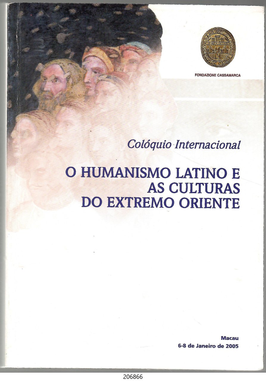 O humanismo latino e as culturas do extremo oriente. Coloquio … | Immagine principale