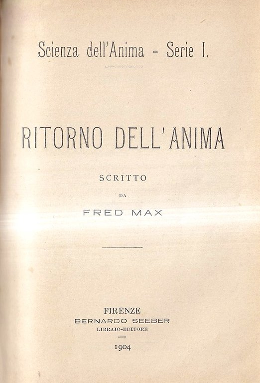Occultismo - Lo Spiritismo. Storia, fede ed esperimenti - Ritorno …