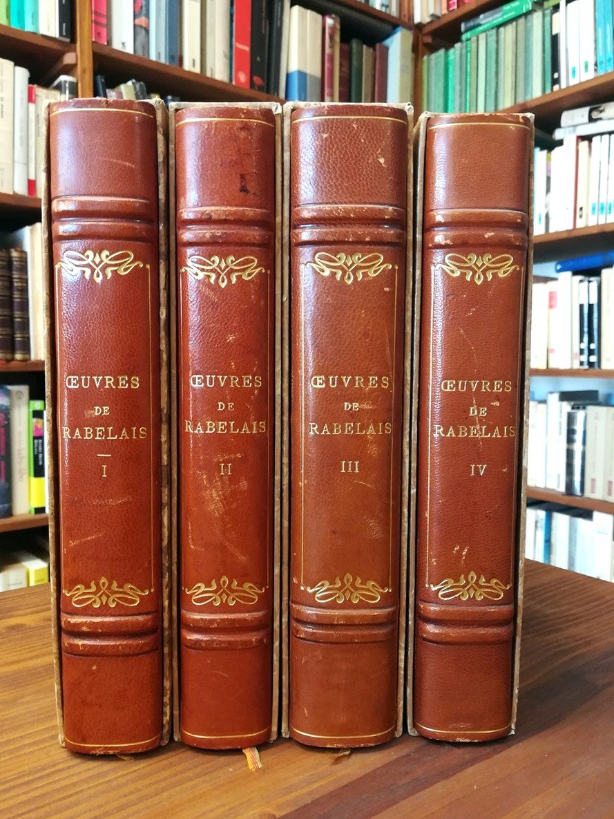 Oeuvres de Rabelais.Tomes I-IV