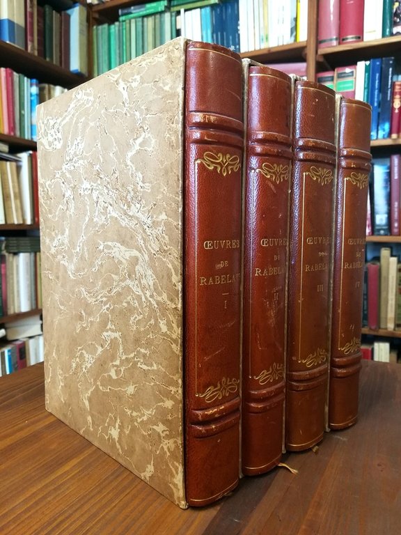 Oeuvres de Rabelais.Tomes I-IV