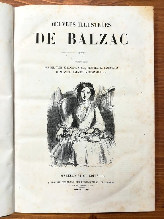 Oeuvres illustrées de Balzac (3 voll.) | Immagine Gallery 2