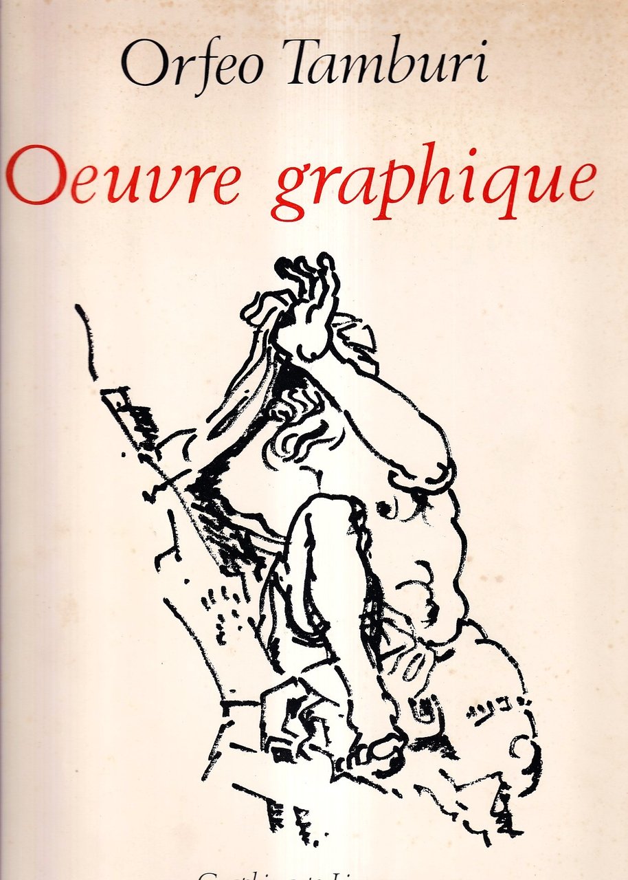 Orfeo Tamburi. Oeuvre graphique. Dessins, gouaches, aquarelles 1929-1970 | Immagine principale