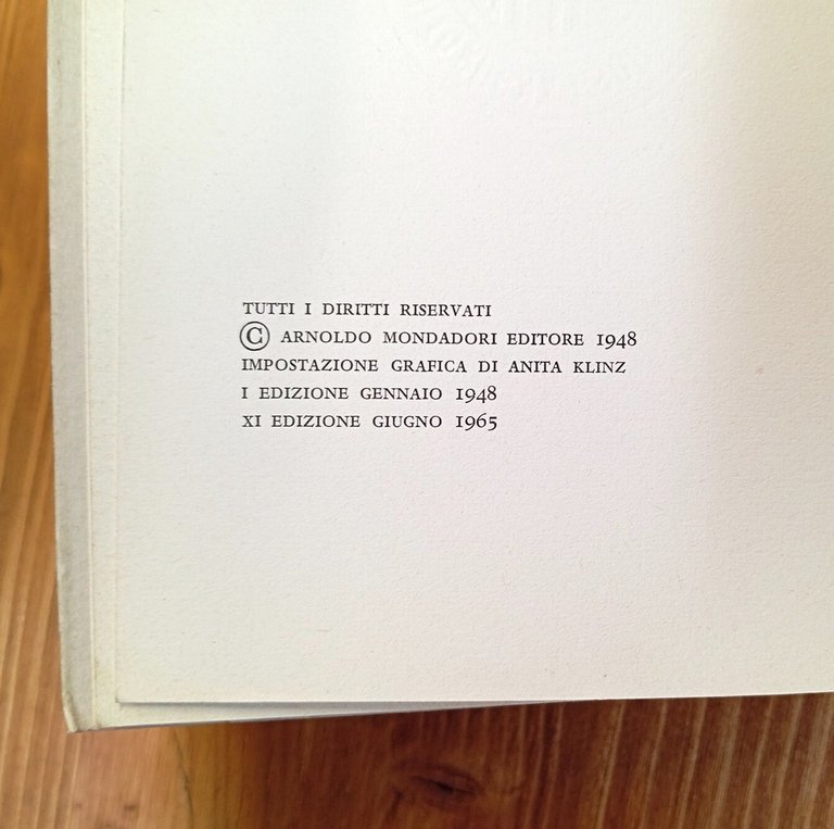 Ossi di seppia. 1920-1927