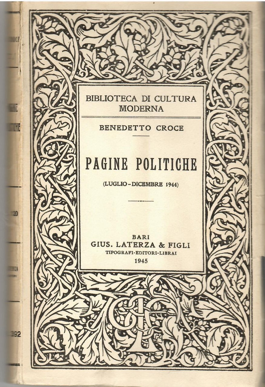 Pagine Politiche (luglio-Dicembre 1944)