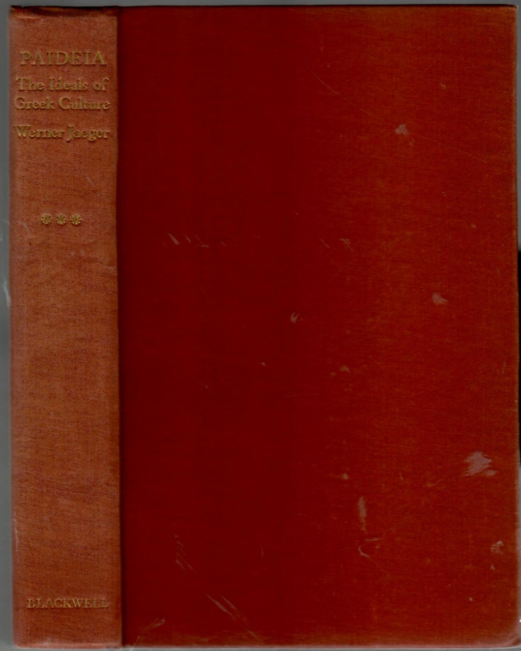 Paideia the Ideals of Greek Culture volume III: The conflict … | Immagine principale