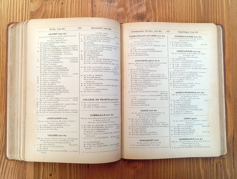 Paris Mondain. Annuaire du grand monde parisien et de la …