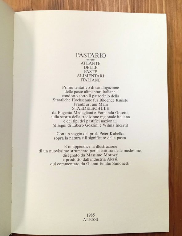 Pastario, ovvero Atlante delle paste alimentari italiane. Primo tentativo di … | Immagine Gallery 2