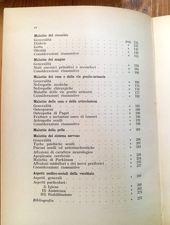 Patologia della vecchiaia