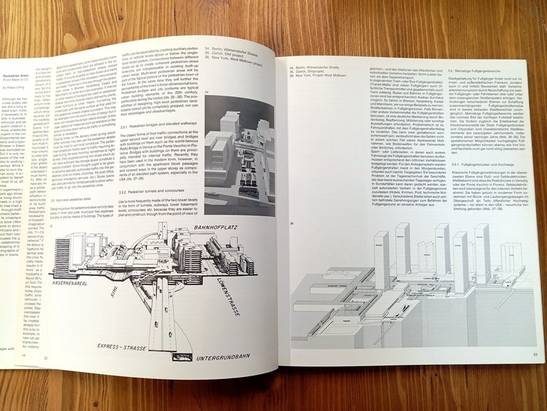 Pedestrian Areas. From Malls to Complete Networks