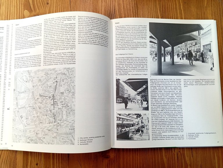 Pedestrian Areas. From Malls to Complete Networks