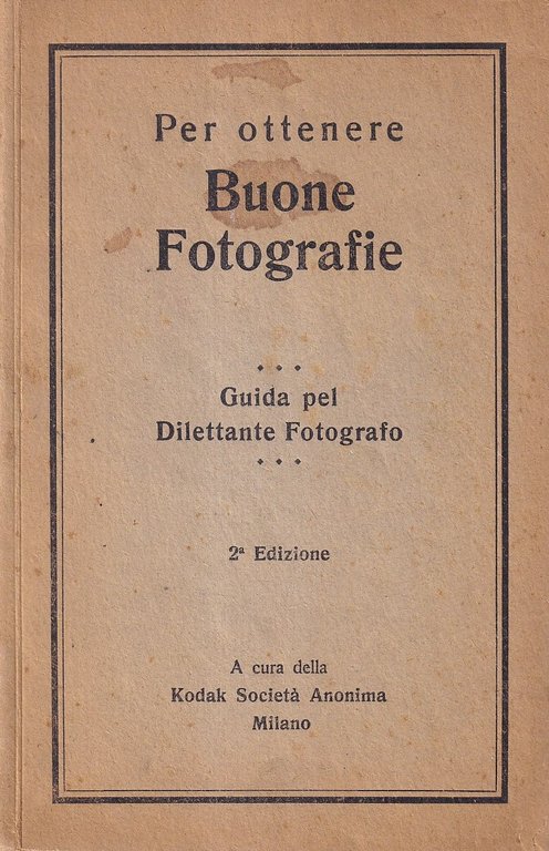 Per ottenere Buone Fotografie. Guida pel dilettante fotografo | Immagine Gallery 2