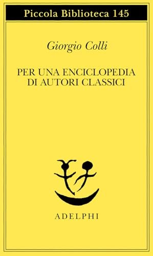 Per una enciclopedia di autori classici