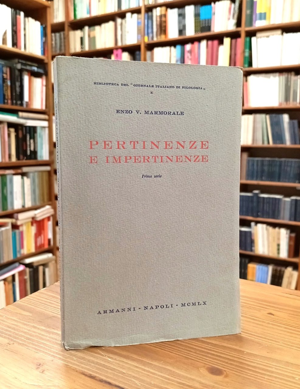 Pertinenze e impertinenze. Prima serie | Immagine principale