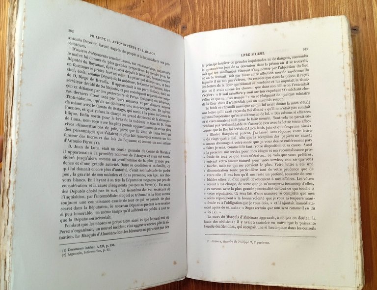 Philippe II, Antonio Perez et le Royaume d'Aragon. Tomes I …