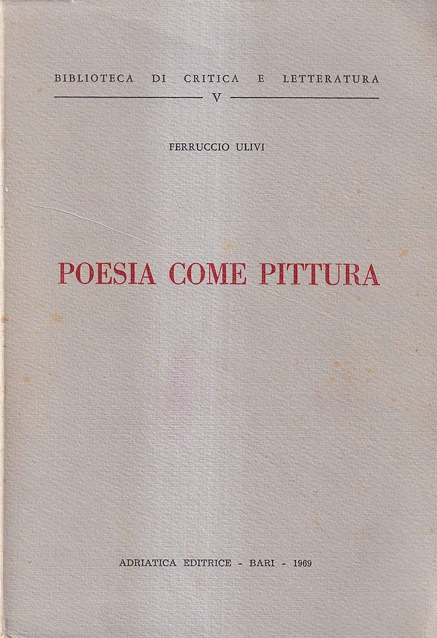Poesia come pittura | Immagine principale