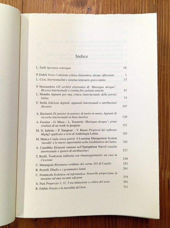 Poesia latina, nuova e-filologia: opportunità per l'editore e per l'interprete. … | Immagine Gallery 2