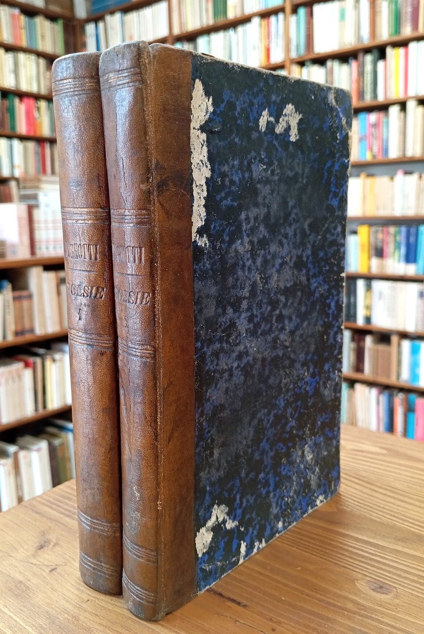 Poesie di Lorenzo Pignotti aretino. Tomo I^ e II^