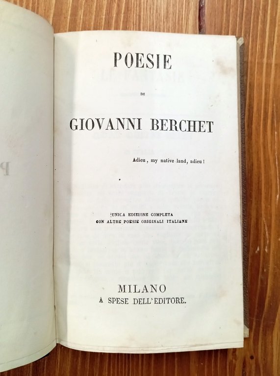 Poesie / Intermezzo lirico (1822-23) | Immagine Gallery 2