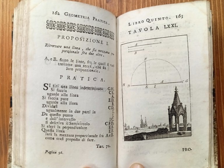 Pratica della geometria sulla carta, e sul terreno del signor … | Immagine Gallery 3
