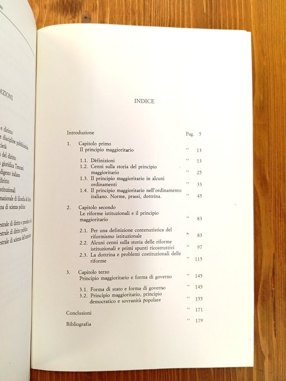 Principio maggioritario e forma di governo