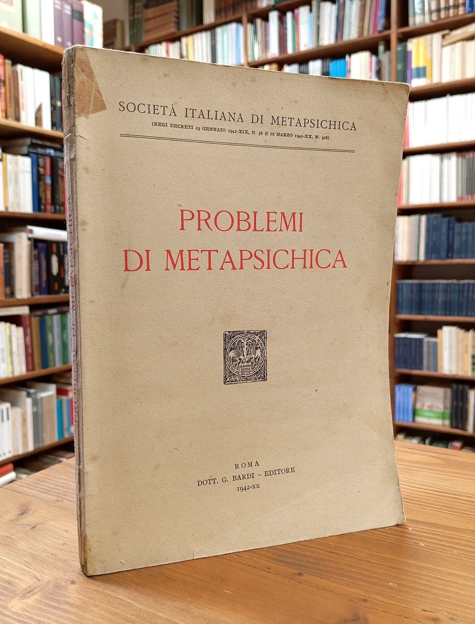 Problemi di metapsichica