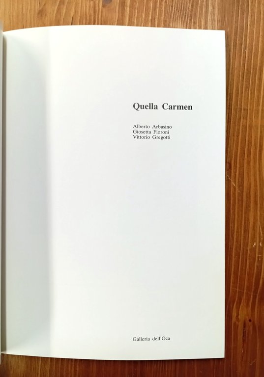 Quella Carmen | Immagine Gallery 2