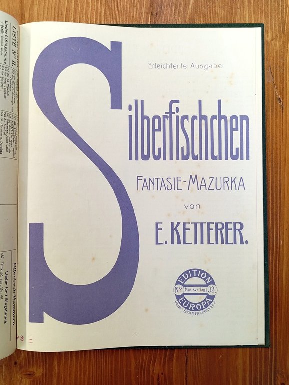 Raccolta di spartiti musicali di arie e canti popolari italiani …