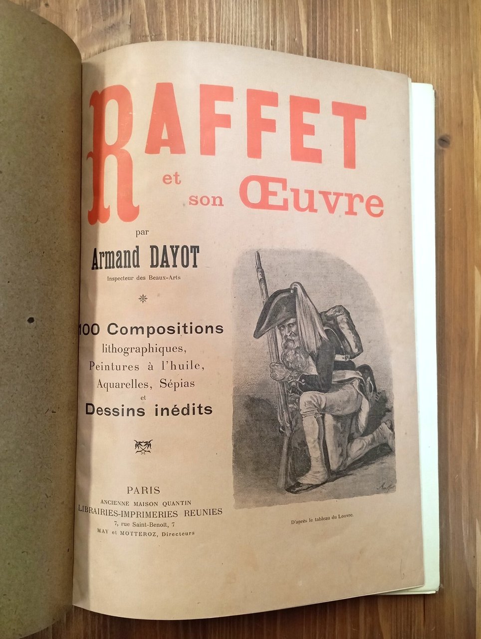 Raffet et son oeuvre. 100 Compositions lithographiques, peintures a l'huile, … | Immagine principale