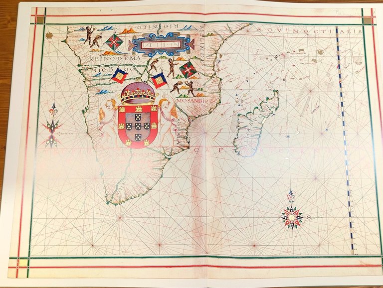 Regni, terre e isole (1580). Atlante nautico di Fernao Vaz …