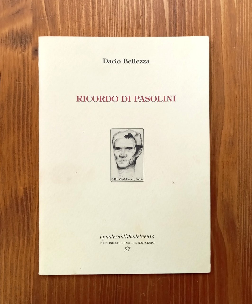 Ricordo di Pasolini