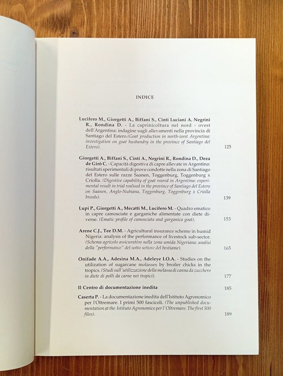 Rivista di agricoltura subtropicale e tropicale - vol. 90 n. …