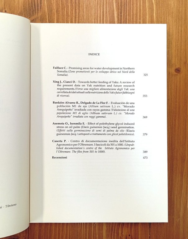 Rivista di agricoltura subtropicale e tropicale - vol. 90, n. …