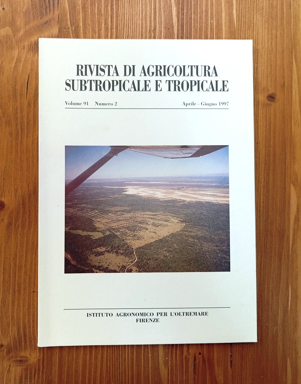 Rivista di agricoltura subtropicale e tropicale - vol. 91, n. …
