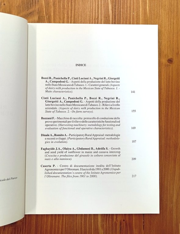 Rivista di agricoltura subtropicale e tropicale - vol. 91, n. …