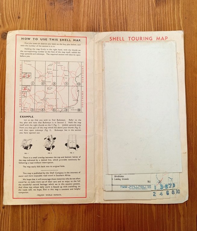 Road Map of Southern Africa. Section 3