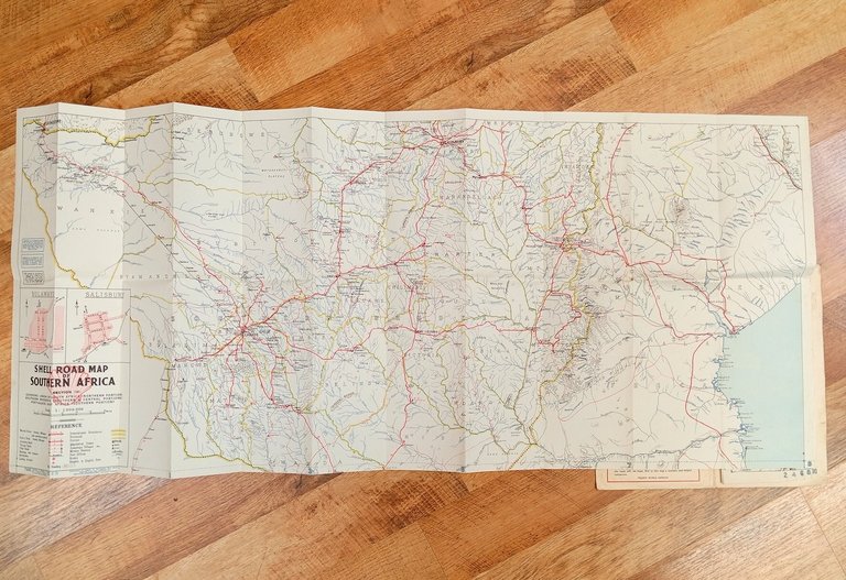 Road Map of Southern Africa. Section 3