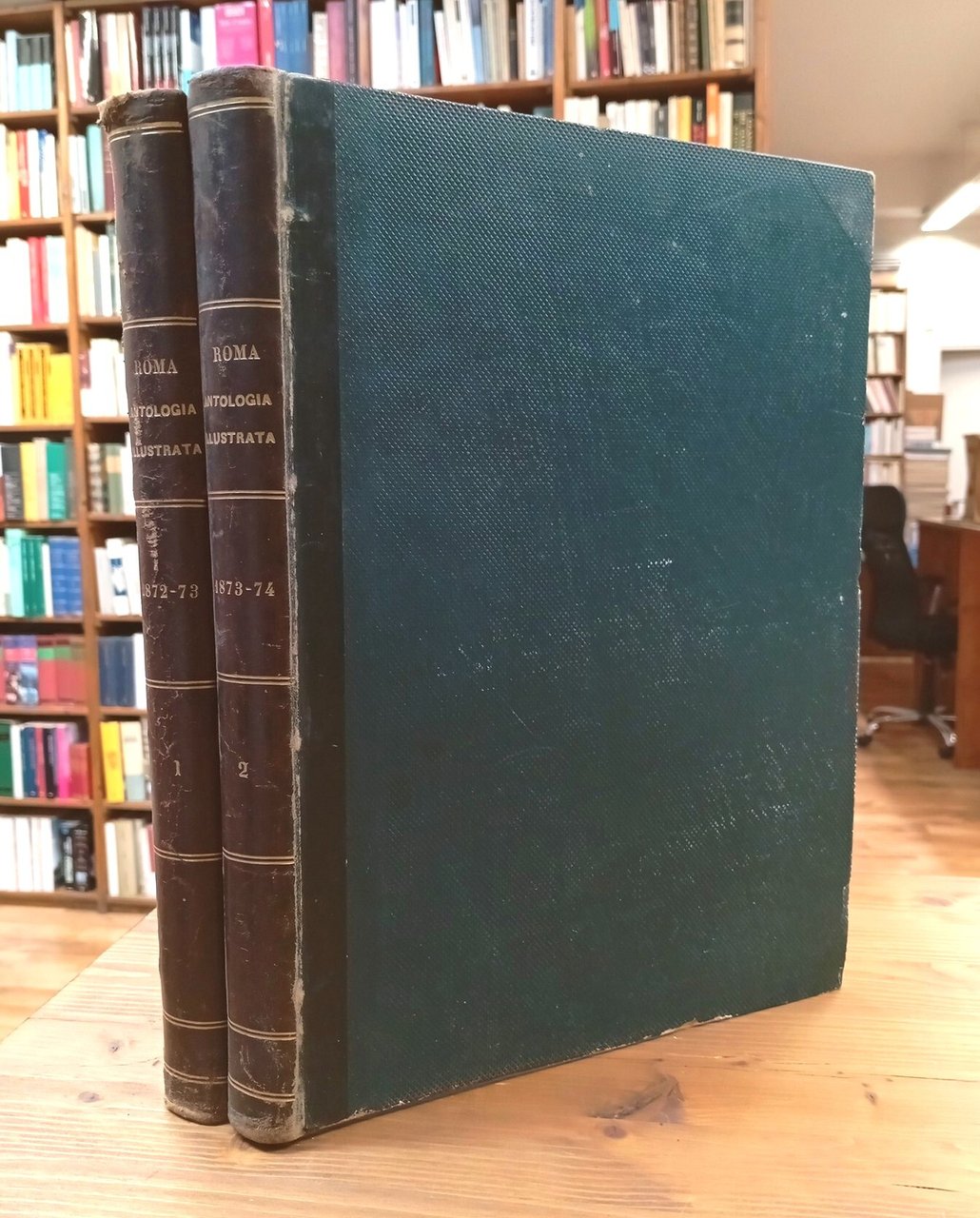 Roma. Antologia illustrata - prime due annate, 1872-1874