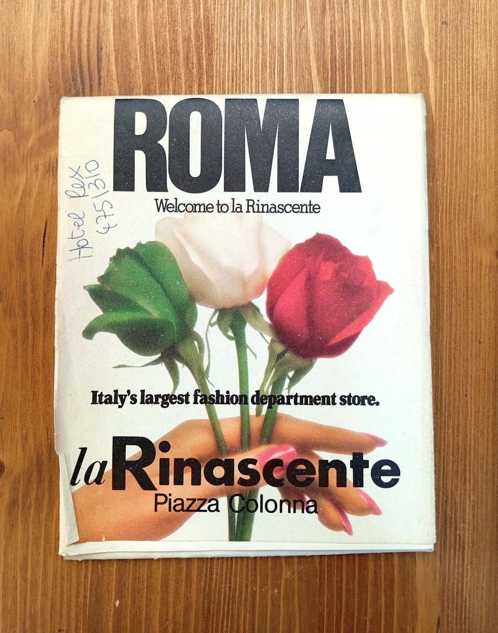 Roma. Welcome to La Rinascente [cartina]