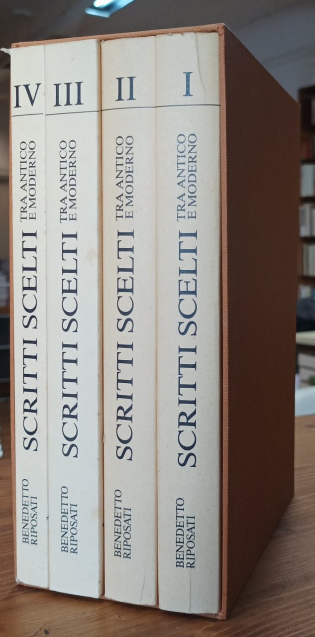 Scritti scelti tra antico e moderno | Immagine principale